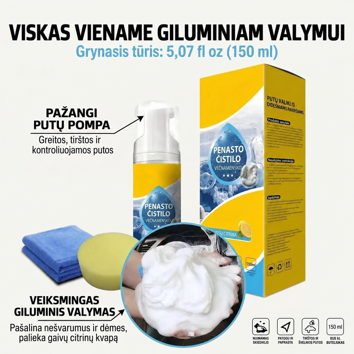 Gilaus valymo rinkinys