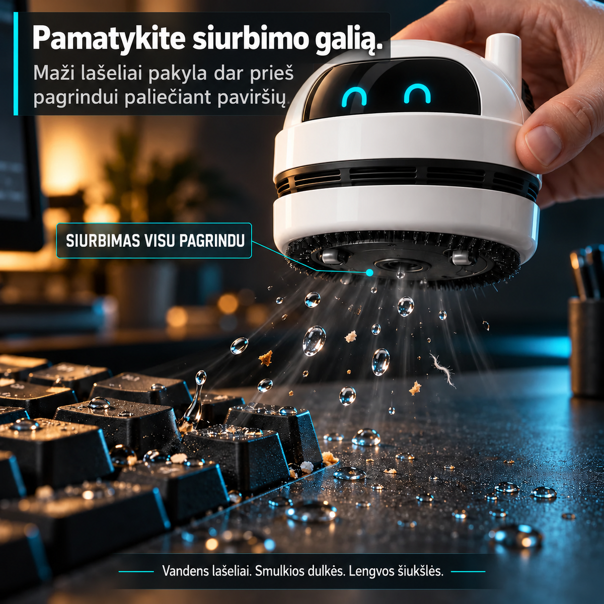 matomas siurbimo pakilimas