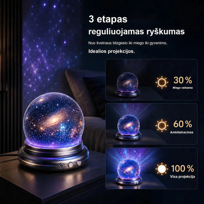 Comauo® 5D holografinis žvaigždžių projektorius
