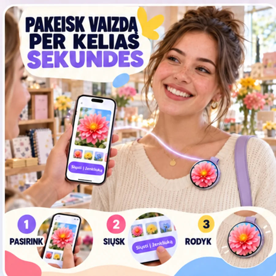 Pakeisk vaizdą per kelias sekundes
