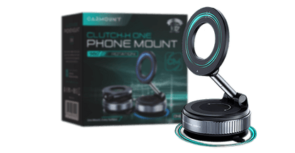 Clutch-X Vakuuminis magnetinis telefono laikiklis 8