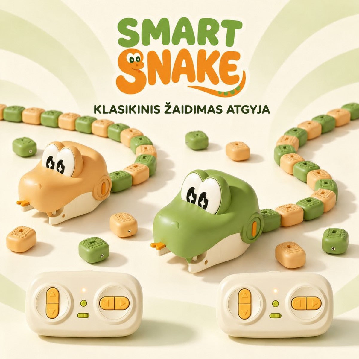 Smart Snake™ – žaisdamas augantis gyvatukas 1